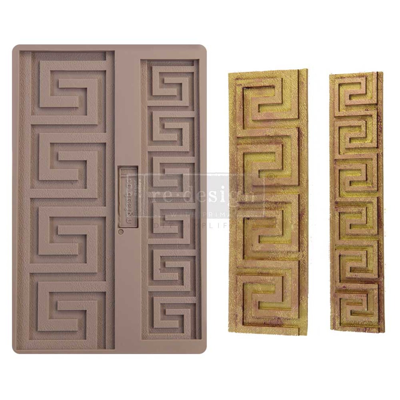 Redesign Decor Moulds® - Italian Borders - 1 pc, 5"x8", 8mm thickness Copyright #VA0002330232